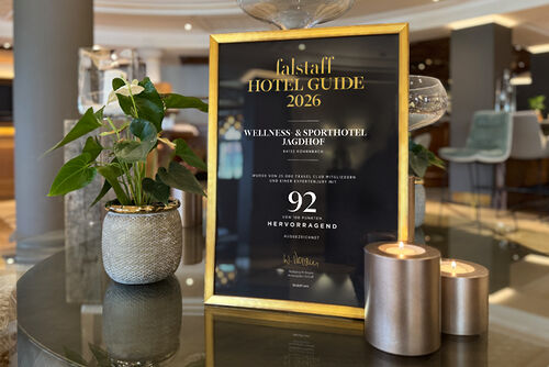 Falstaff Hotel Guide Auszeichnung 2026, Wellness- & Sporthotel Jagdhof